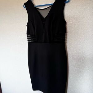 Enfocus Studio Black Sleeveless Dress